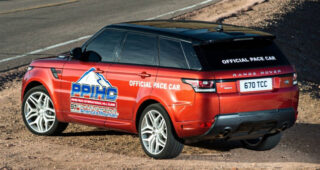 Range Rover Sport โฉมใหม่ ได้รับเลือกเป็นรถนำการแข่งขัน Pikes Peak ในปีนี้