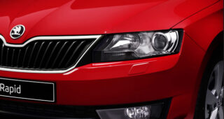 Skoda Rapid โฉมปี 2014 Model หันมาใช้ไฟหน้าแบบ Xenon สุดสว่าง