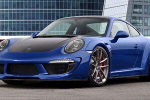 Porsche 911 Stinger บนชุดแต่งคาร์บอนไฟเบอร์ ผลงานโดย Topcar