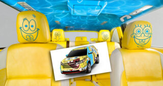 Toyota Highlander SpongeBob SquarePants น่าสนุก หรือไร้สาระ?