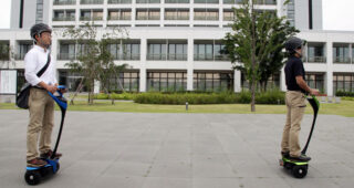 Toyota ทำสำเร็จเปิดตัวเจ้า "Winglet concept" รถไฟฟ้า 2 ล้ออัตโนมัติ