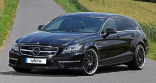 Väth เพิ่มสปีด Mercedes-Benz CLS Shooting Brake ถึง 350 กม./ชม.