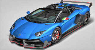 Lamborghini Aventador Roadster ในสไตล์ Veneno Concept