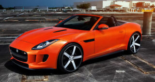 Jaguar F-Type Roadster เสริมหล่อด้วยล้อจาก Vossen Wheels