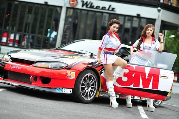 ฟิล์ม 3M เปิดตัวทีมแข่งรถดริฟท์ 3M Overdrive Drift Team