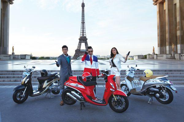 YAMAHA เปิดตัวโฆษณาชุดใหม่ นำพรีเซนเตอร์ FINO หัวฉีด ถ่ายทำไกลถึงปารีส