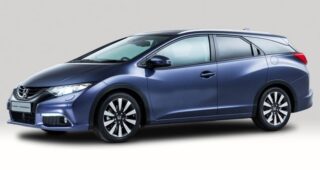 Honda เผยโฉมรถ "All-New Civic Tourer" ความจุห้องโดยสารเพิ่มขึ้น