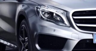 เปิดตัวภาพ TEASER ของรถอย่าง 2014 Mercedes-Benz GLA