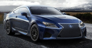 Lexus เปิดตัวรถ "RC-F Coupe" โฉมปี 2014-2015 ท้าประชันค่ายรถชื่อดัง