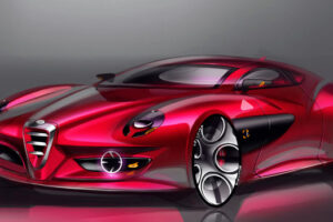 นักเรียนออกแบบจากรัสเซียเผยภาพผลงานรถ "Alfa Romeo" ตัวใหม่ล่าสุด