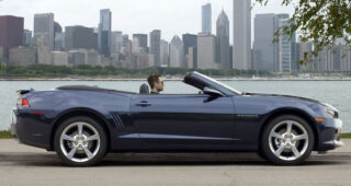 เปิดตัวภาพรถ 2014 Chevrolet Camaro Convertible ก่อนงานใน Frankfurt