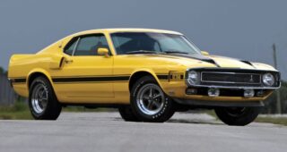 เปิดประมูลรถแบบ 1970 Ford Mustang Shelby GT350 คันสุดท้าย