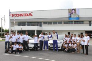HONDA จัดโครงการ "TRS เครือข่ายจราจรอุ่นใจ ขับขี่ปลอดภัยกับฮอนด้า"