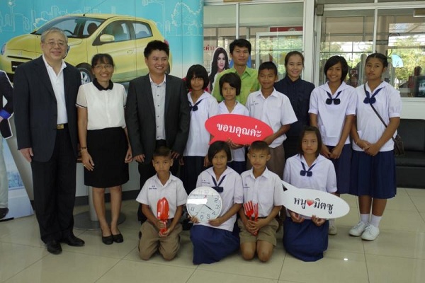 มิตซูบิชิ สนับสนุนกิจกรรมนักเรียน ในจังหวัดอุบลราชธานี