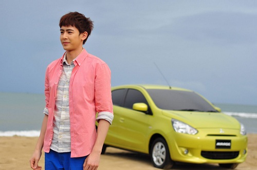 "นิชคุณ หรเวชกุล" 2PM บินกลับไทยถ่ายโฆษณาตัวใหม่ "มิตซูบิชิ มิราจ"