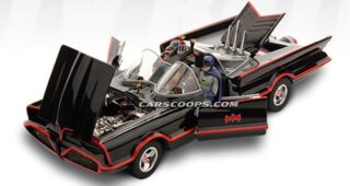 Hot Wheels ออกรถจำลอง "1966 Batmobile" สุดคลาสสิกในขนาด 1:6