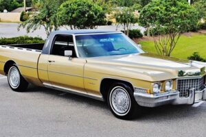 รถแบบ 1971 Cadillac Fleetwood El Camino ถูกนำประมูลผ่าน eBay