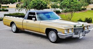 รถแบบ 1971 Cadillac Fleetwood El Camino ถูกนำประมูลผ่าน eBay