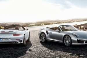 Porsche เปิดตัวภาพรถแบบ HD ของเจ้า "911 Turbo และ Turbo S Convertible"