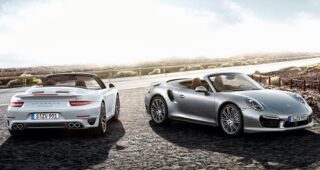 Porsche เปิดตัวภาพรถแบบ HD ของเจ้า "911 Turbo และ Turbo S Convertible"