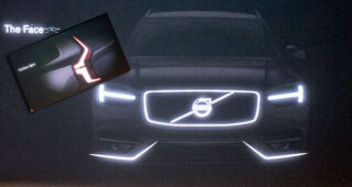 Volvo เปิดตัวภาพรถแบบ XC90 SUV อย่างเป็นทางการครั้งแรก