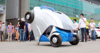 เกาหลีใต้ผุดไอเดียทำรถแบบ "Armadillo-T" หาที่จอดง่ายขับสะดวกสบาย