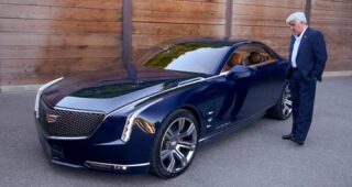 Jay Leno เข้าชมรถแบบ Cadillac Elmiraj Concept พร้อมพูดคุยกับคนออกแบบ