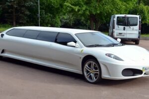 ค่ายแปลงรถจากยูเครนทำลีมูซีน "Ferrari F430" สุดหรูจากรถ Peugeot 406 Coupe