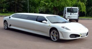 ค่ายแปลงรถจากยูเครนทำลีมูซีน "Ferrari F430" สุดหรูจากรถ Peugeot 406 Coupe