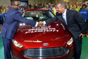 Ford เตรียมเริ่มผลิตรถแบบ "Fusion Sedan" ครั้งแรกในสหรัฐอเมริกา