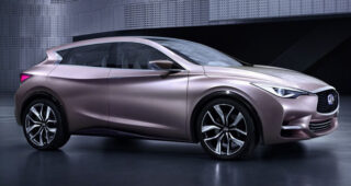Infiniti เปิดตัวรูปรถแบบ "Q30 Compact Hatchback Concept" โฉมใหม่สุดสวยงาม