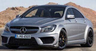 Mercedes-Benz เปิดตัวรถแบบ CLA 45 AMG รุ่นใหม่ในแบบ "Black Edition"