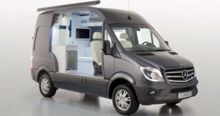 Mercedes-Benz โชว์แนวคิดรถตู้ปิคนิกแบบ "Sprinter Caravan"