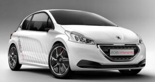 Peugeot เปิดตัว "208 Hybrid FE Concept" เพิ่มกำลังและประหยัดพลังงานมากกว่าเดิม
