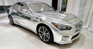 รถแบบ Infiniti Q50 Models ถูกออกแบบโดยดีไซเนอร์ชื่อดังนำเงินช่วยการกุศล