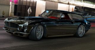 "Volvo P1800 ZES" ถูกดัดแปลงให้ทันสมัยขึ้นโดยนักออกแบบชื่อดังอย่าง Zolland