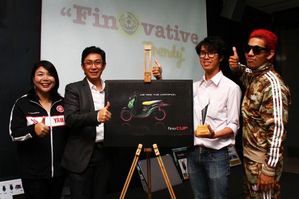 YAMAHA ตัดเชือกไอเดียการออกแบบ อุปกรณ์ตกแต่ง YAMAHA FINO หัวฉีด