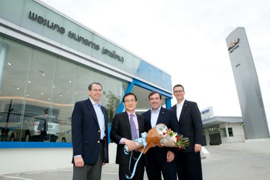 เชฟโรเลต เปิดศูนย์ผู้แทนจำหน่ายแห่งที่ 100 ในเขตสายไหม กรุงเทพฯ