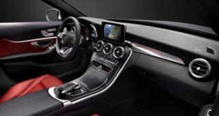เปิดภาพล่าสุดแสดงภายในของรถแบบ "2015 Mercedes-Benz C-Class"