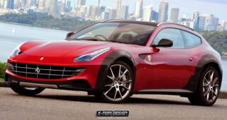 นักออกแบบชื่อดังเปิดตัวรถ SUV สุดพิเศษอย่าง Ferrari FF Cross Edition