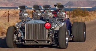 ทรงพลัง! นักสะสมรถชื่อดังเปิดตัว "1927 Ford Model T" เครื่องยนต์กำลัง 1,200 แรงม้า