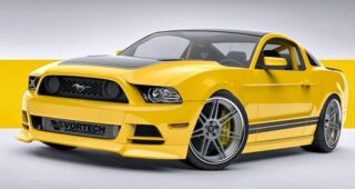 FORD เผยโฉม "Vortech-Supercharged Mustang" ก่อนโชว์ในงาน SEMA