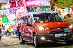 Ford Transit Connect Taxi เริ่มต้นตีตลาดฮ่องกงแล้วในเมืองใหญ่เป็นที่แรก