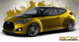 Hyundai และ Fox Marketing ร่วมหุ้นทำชุดแต่งแบบ "Veloster Turbo" เพิ่มกำลังและความสวยงาม