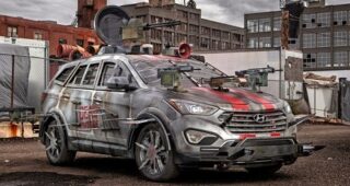 รถของ Hyundai ในคอนเซ็ปต์ "Santa Fe" พร้อมโชว์ในงาน New York Comic Con แล้ว