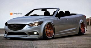 นักออกแบบแดนฝอยทองเปิดตัวภาพ 3D ของ "Mazda6 Dropped" แต่งแบบ VIP สวยงาม