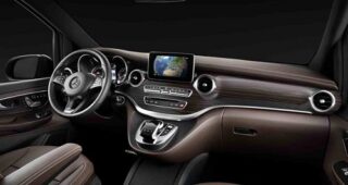 เปิดตัวภาพการตกแต่งภายในของรถรุ่นใหม่อย่าง "Mercedes-Benz V-Class"
