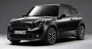 Mini เปลี่ยนแปลงรถแบบ Countryman และ Paceman ในโฉมพิเศษสีดำสนิท