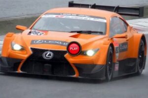 ครั้งแรกเลย!เผยคลิปการทดสอบรถแบบ Lexus RC F Super GT500 หนแรกในสนามแข่ง