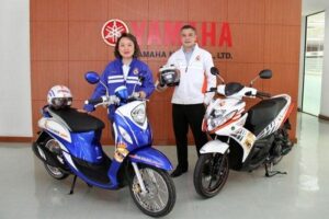 YAMAHA เผยโฉม รถออโตเมติก ลายใหม่ล่าสุด เรอัล มาดริด อิดิชั่น